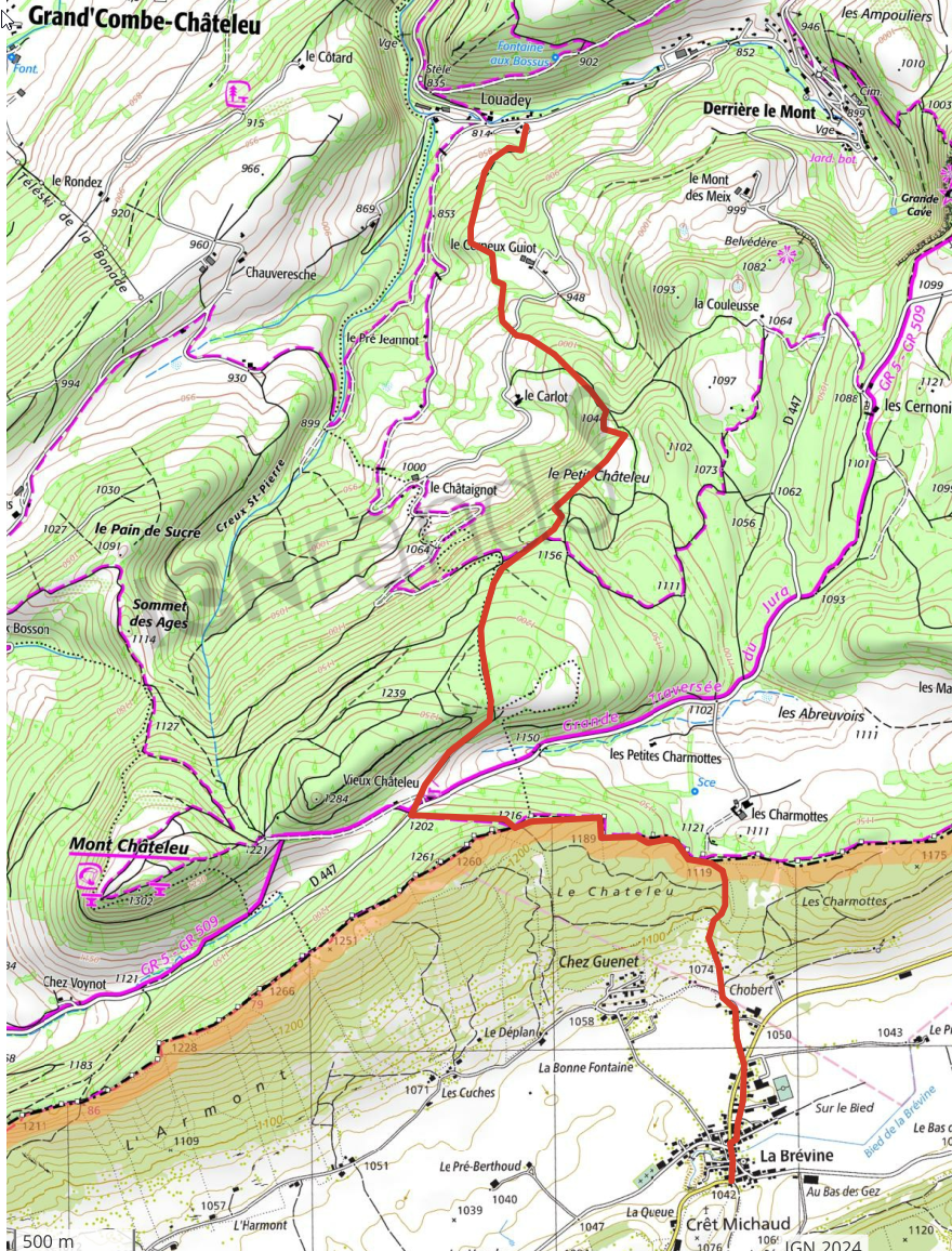 chemin michel hollard