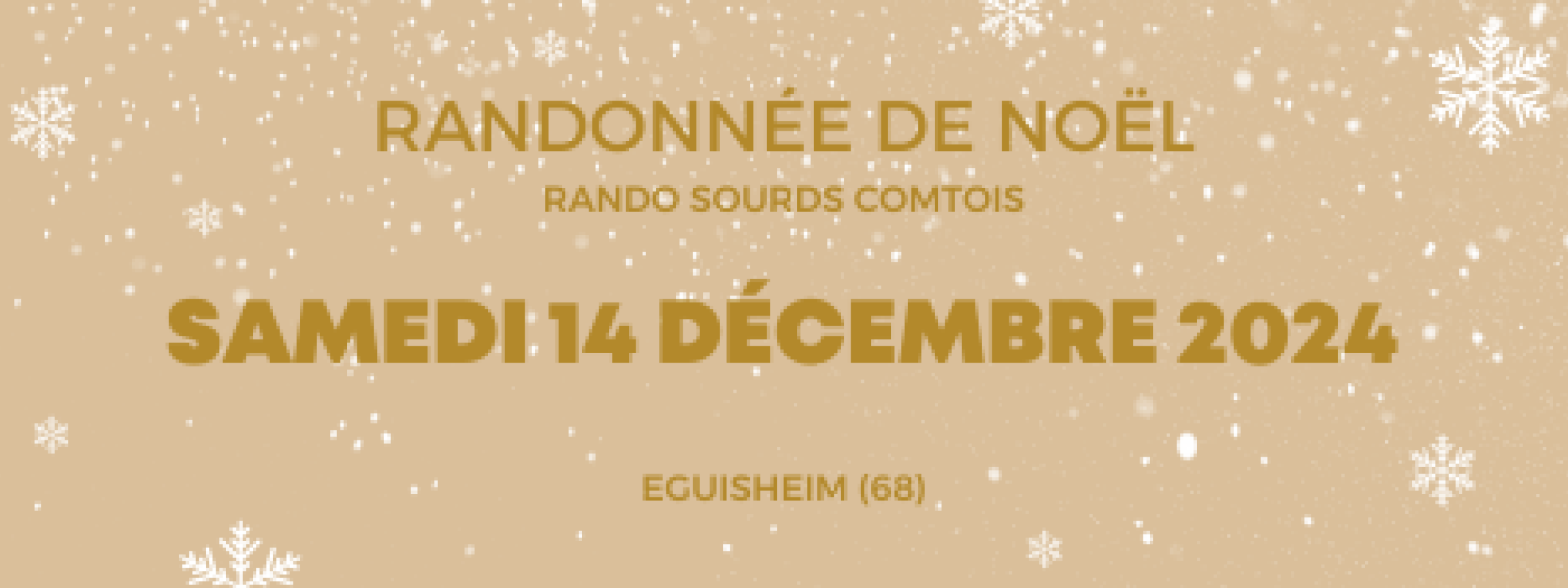 Randonnée de Noël